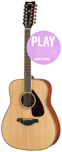 Yamaha FG820-12 NT II - Gitara akustyczna - promocja 200 zł Cashback!