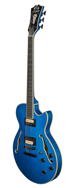 D'Angelico Premier SS Blue Fabrizio Sotti Signature gitara elektryczna