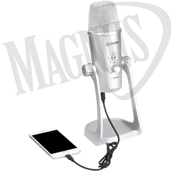 BOYA BY-PM700SP mikrofon pojemnościowy USB-C oraz lightning