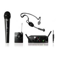 AKG WMS40 MINI Dual Vocal/Headset mikrofon bezprzewodowy