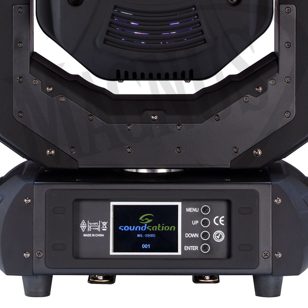 Soundsation MHL-280BS SET POINTE - zestaw 2 ruchome głowy + case głowica ruchoma