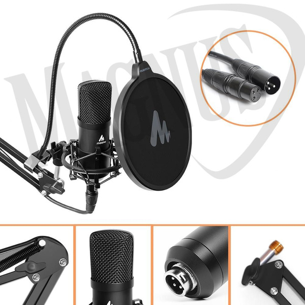 MAONO MKIT-XLR  Zestaw mikrofon, statyw, koszyk
