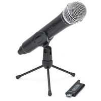 Samson Stage X1U - zestaw bezprzewodowy z mikrofonem Q6, odbiornikiem USB, 2.4GHz