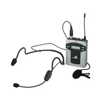 Monacor TXA-800HSE - mikrofon z nadajnikiem wielozakresowym mikrofon nagłowny