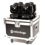 ColorStage Delta LED 100W Beam - Zestaw 4 głowic ruchomych w case - ekspozycja