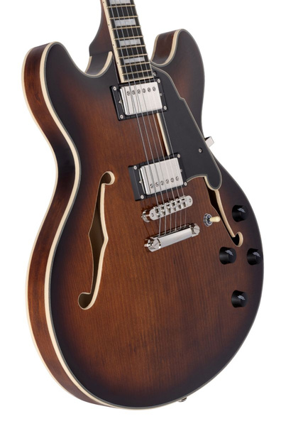 D'Angelico Premier DC Brown Burst gitara elektryczna