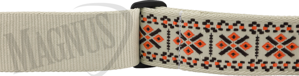 Fender Pasadena Woven Lattice Orange pasek