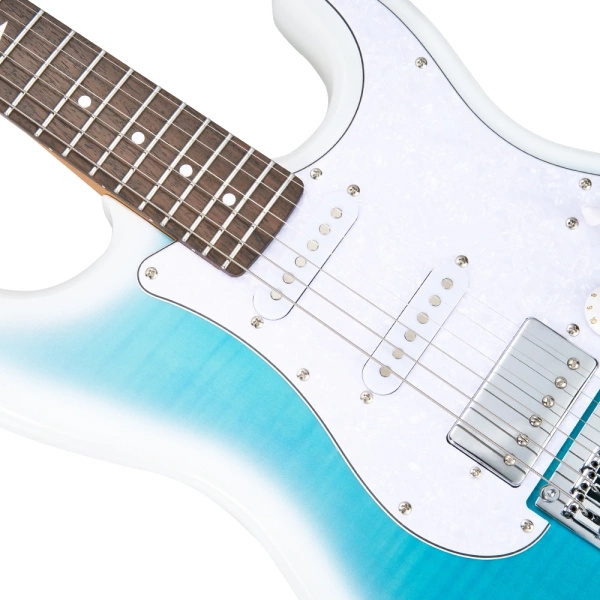 Mooer MSC41 Pro Guitar - Dreamy Blue - gitara elektryczna