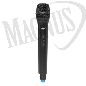 Stagg AS 10B  - dwudrożna kolumna aktywna 250W UHF w zestawie z mikrofonem