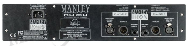 Manley NU MU kompresor i limiter stereo