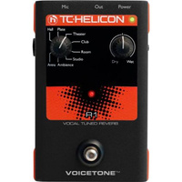 TC Helicon VoiceTone R1 Vocal Tuned Reverb procesor wokalowy