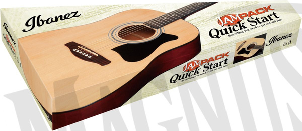 Ibanez V54NJP-OPN zestaw  gitara akustyczna