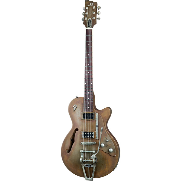 Duesenberg Starplayer Custom Shop TV Rusty Steel - gitara elektryczna