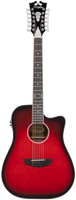 D'angelico Premier Bowery 12 LS Cherry Burst - gitara elektroakustyczna 12-strunowa
