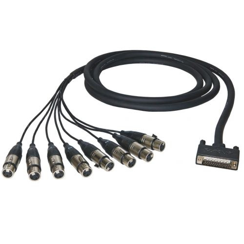 Alva AI25-8XPRO5 - Kabel D-Sub25 - 8 x XLRf 5m przewód audio