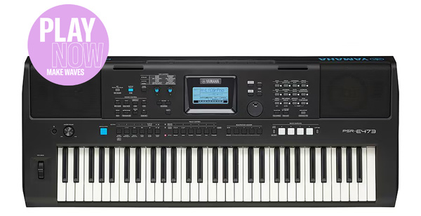 Yamaha PSR E-473 keyboard - promocja 150 zł Cashback!
