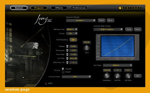 Synthogy Ivory II Grand Pianos Upgrade oprogramowanie studyjne