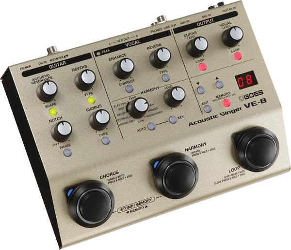 Boss VE-8 - procesor wokalowy
