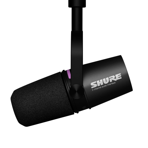 Shure MV7i Mikrofon lektorski/wokalny z wbudowanym interfejsem audio