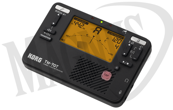 Korg TM70T BK tuner, metronom