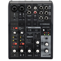 Yamaha AG06 MK2 B - mikser do streamingu z wbudowanych interfejsem audio USB