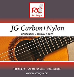 Royal Classics CNL40 JG Carbon + Nylon - Struny do gitary klasycznej struny do gitary klasycznej