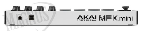 Akai MPK Mini MKIII White ultrakompaktowa klawiatura sterująca