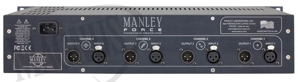 Manley FORCE 4-kanałowy preamp mikrofonowy