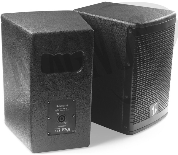 Stagg SWS800D21B-0 - zestaw nagłośnieniowy 200W + 2x 100W zestaw nagłośnieniowy