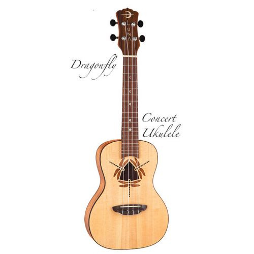 Luna Ukulele -  Koncertowe Dragonfly  ukulele