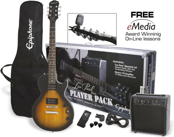 Epiphone Les Paul SPECIAL II VS PLAYER PACK zestaw gitarowy