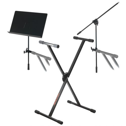 Athletic KB-6EX + pulpit i dostawka mikrofonowa statyw klawiszowy