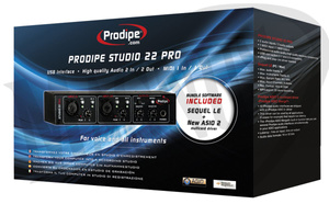 Prodipe Studio 22 Pro USB interfejs MIDI