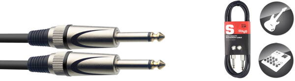 Stagg SGC3DL - kabel instrumentalny 3m przewód audio