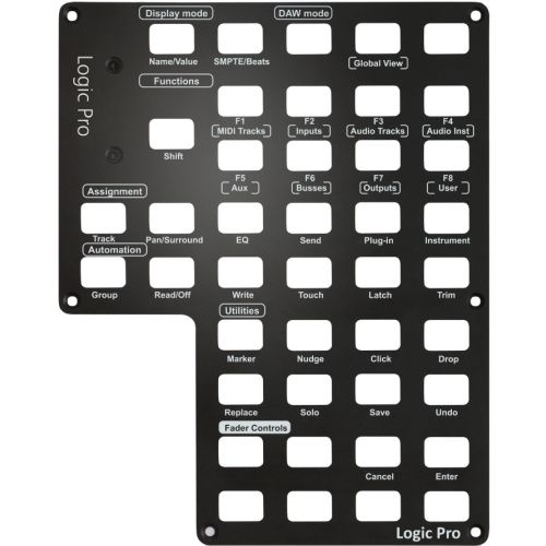 Icon Qcon Pro X Panel Logic Pro