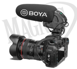 BOYA BY-BM3030 superkardioidalny mikrofon pojemnościowy typu shotgun