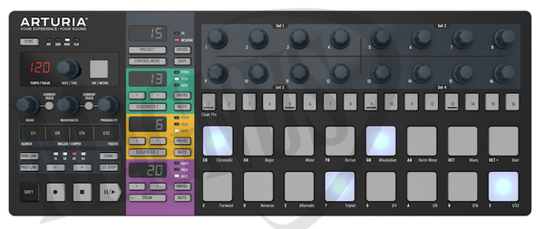 Arturia BeatStep Pro Black Edition - B-stock kontroler