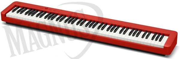 Casio CDP-S160 RD pianino cyfrowe w zestawie ze statywem