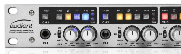 Audient ASP 880 kontroler