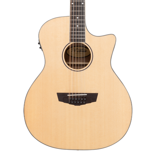 D'angelico Premier Fulton 12 LS Natural - gitara elektryczna