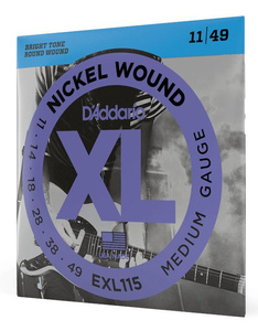 D'Addario EXL 115 struny do gitary elektrycznej