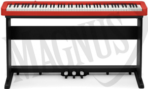 Casio CDP-S160 RD pianino cyfrowe w zestawie ze statywem