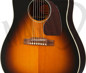 Epiphone J-45 EC AVS Solid Wood Fishman Presys II gitara elektroakustyczna Aged Vintage Sunburst Gloss