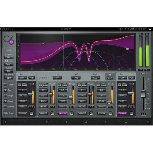 Waves C6 Multiband Compressor oprogramowanie studyjne