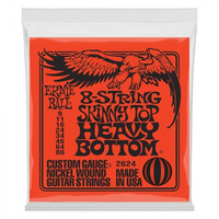 Ernie Ball 2624 8-Strings Skinny Top Heavy Bottom struny do gitary elektrycznej