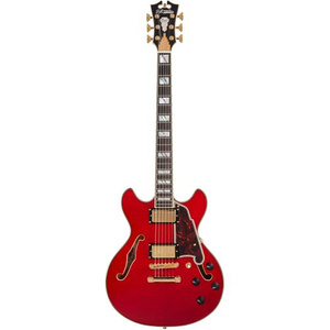 D'angelico Excel Mini DC Trans Cherry gitara elektryczna