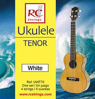 Royal Classics UWT70 Ukulele Tenor set. White - Struny do Ukulele struny do gitary klasycznej