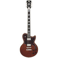 D'Angelico Deluxe Atlantic Baritone Satin Walnut gitara elektryczna