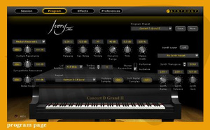 Synthogy Ivory II Grand Pianos Upgrade oprogramowanie studyjne