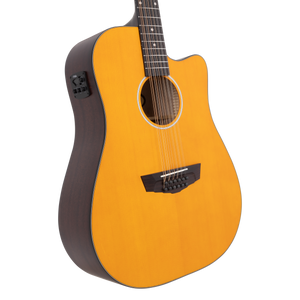 D'angelico Premier Bowery 12 LS Vintage Natural - gitara elektroakustyczna 12-strunowa